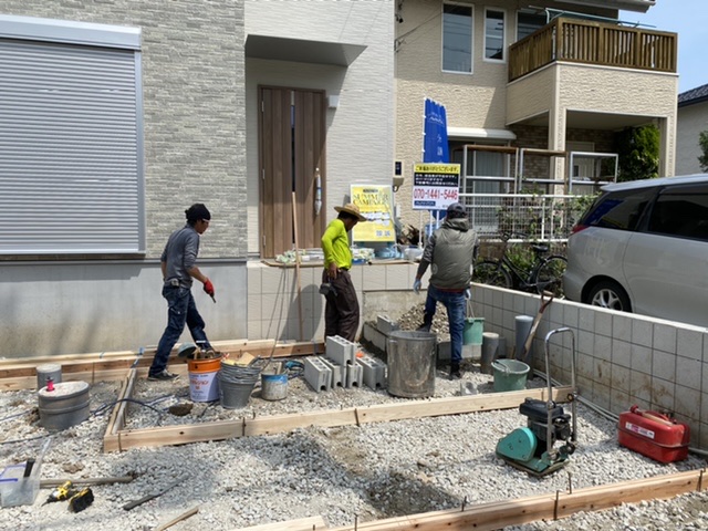 春日井市外構工事　常滑市