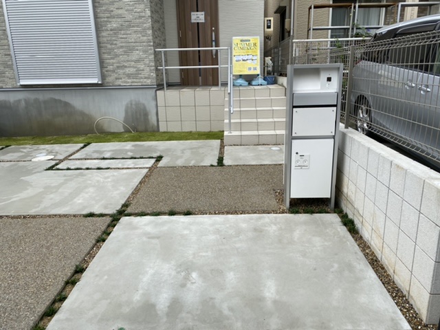 春日井市外構突貫工事　常滑市